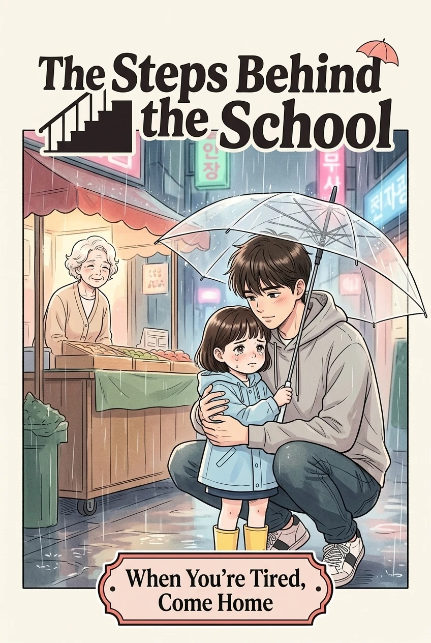 The Steps Behind the School