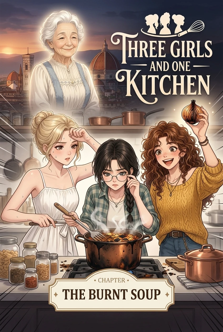 Three Girls and One Kitchen