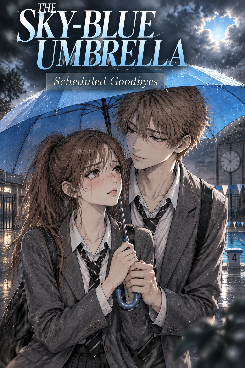 THE SKY-BLUE UMBRELLA