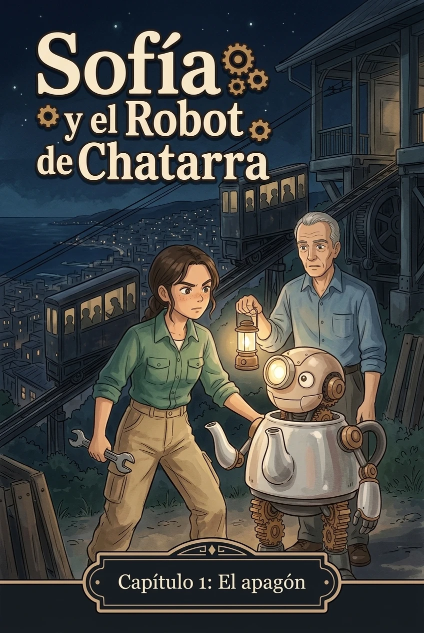 Sofía y el Robot de Chatarra
