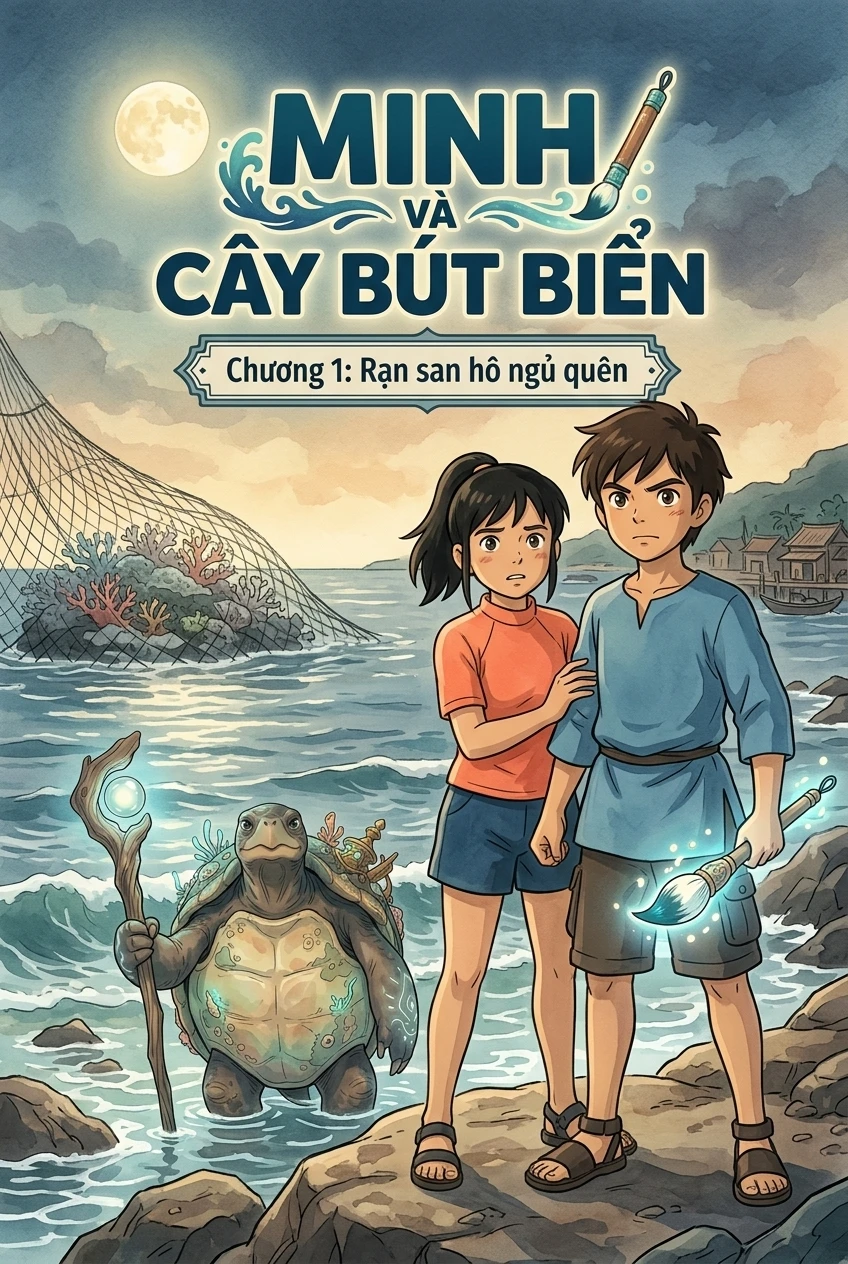Minh và Cây Bút Biển
