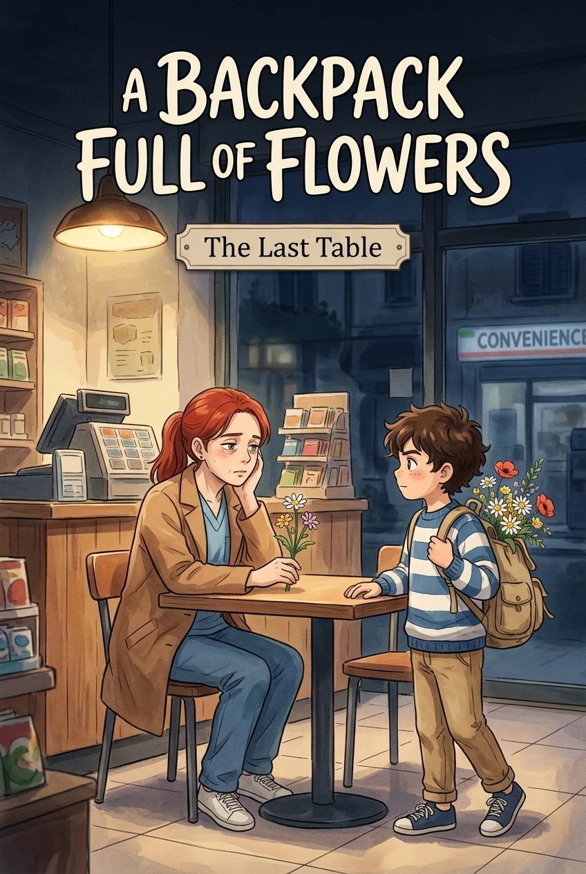 A BACKPACK FULL OF FLOWERS
