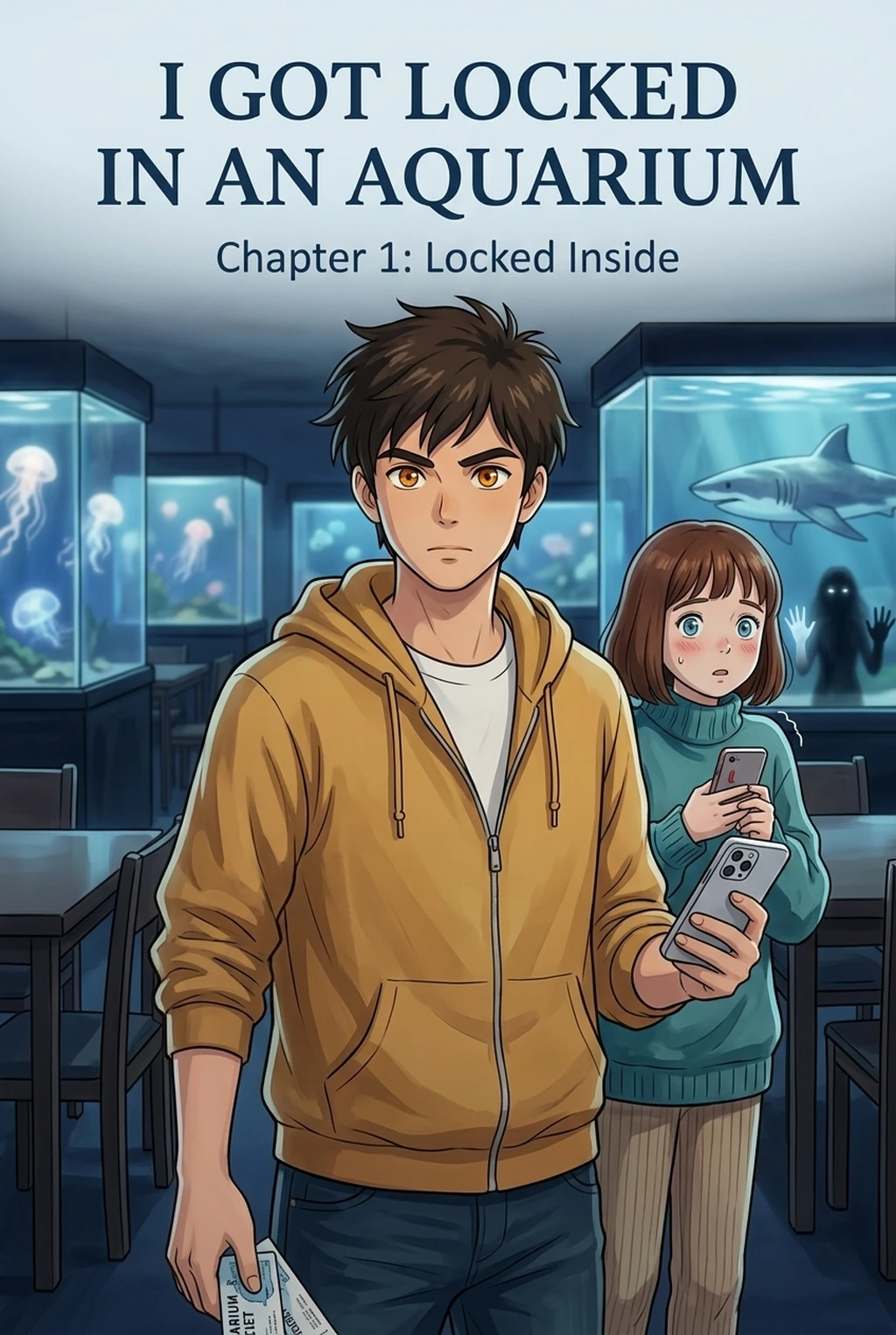 I got locked in an aquarium